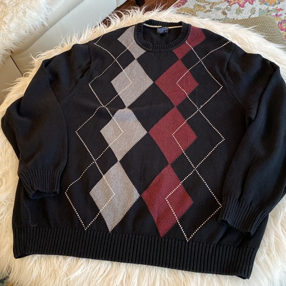 ALEXANDER JULIAN 100% cotton men's sweater - Picture 6 of 10